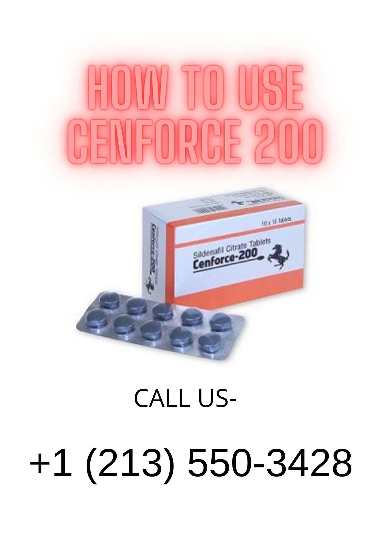 BRING BACK YOUR SEXUAL ENERGY AND APPRECIATE SENSITIVE ERECTION WITH CENFORCE 200MG